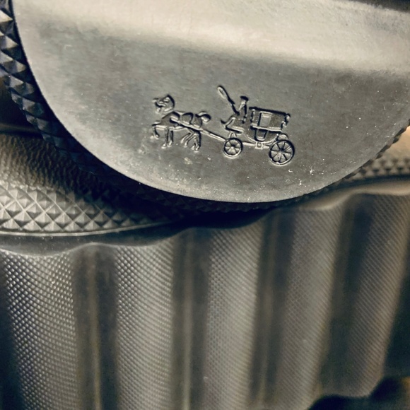 New Coach Genuine Shearling Black Sneaker Boots - Picture 8 of 8